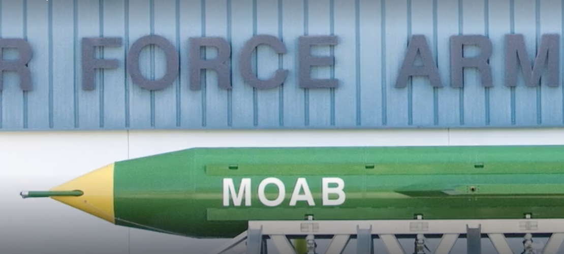 How does Moab Feel about a “MOAB” Bomb Being Dropped on Afghanistan