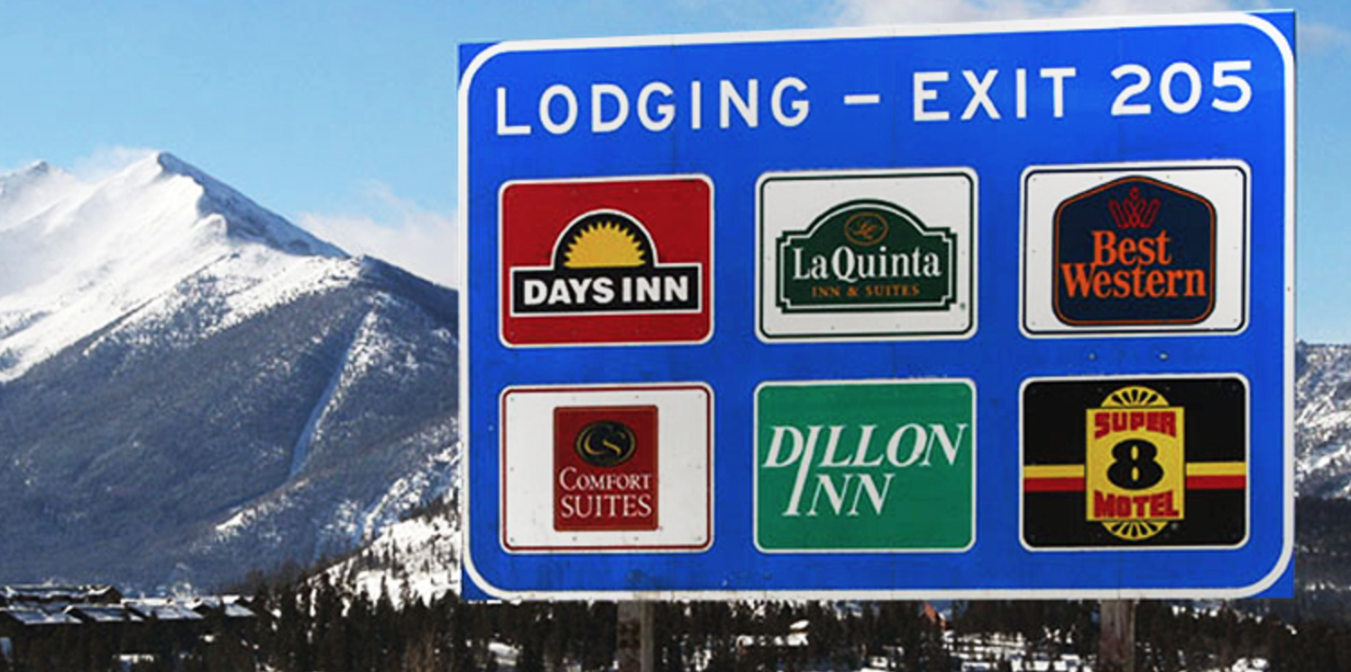 A Solution to the Palisade Gas Station Sign Dilemma