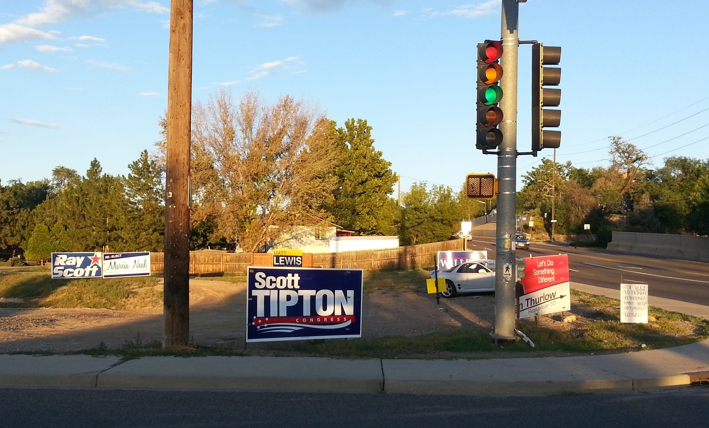 In Mesa County, things are little backwards. The candidates are the biggest signs are the ones NOT to vote for.