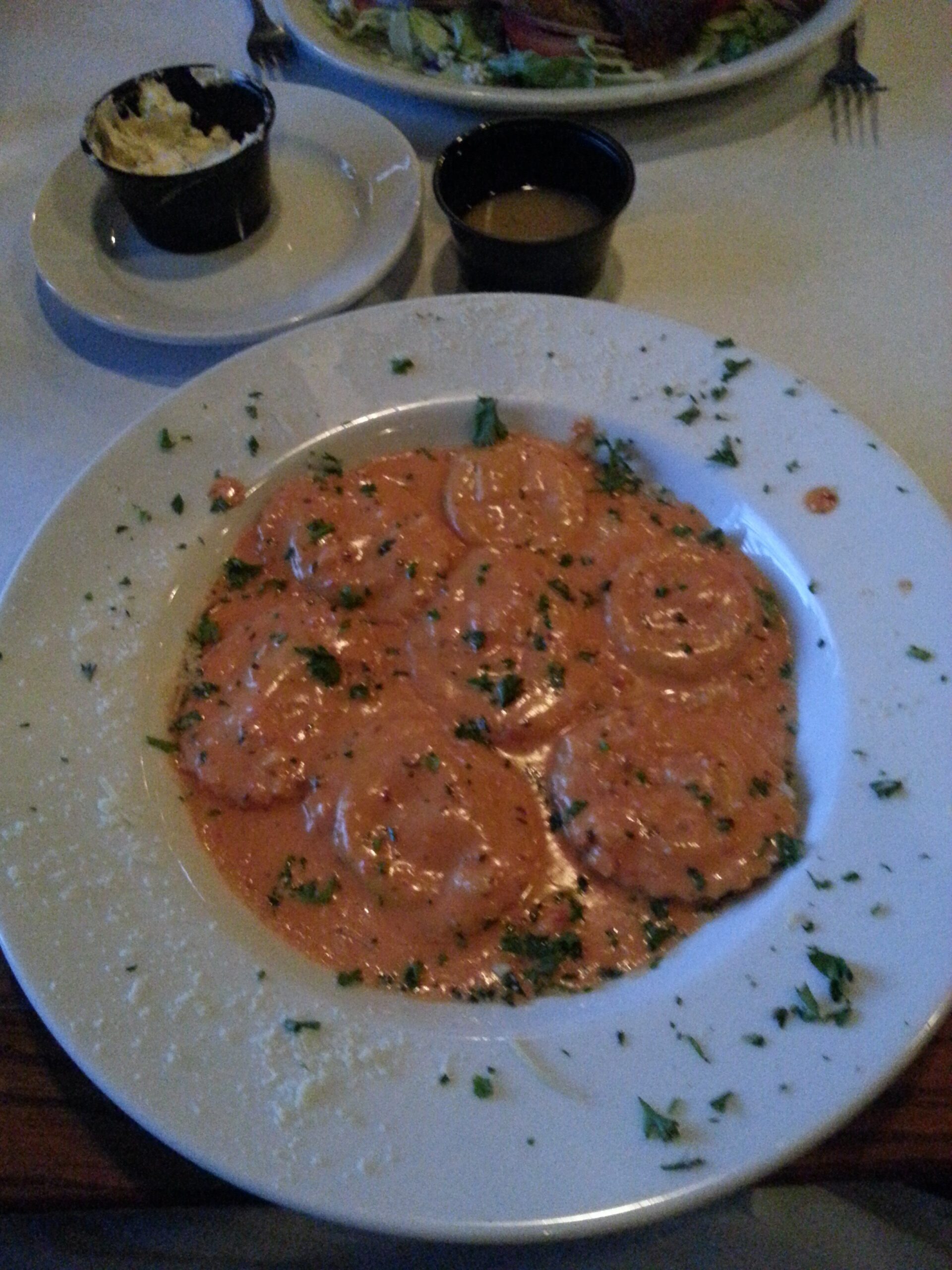 Citrola's Lobster Ravioli in Pink Sauce