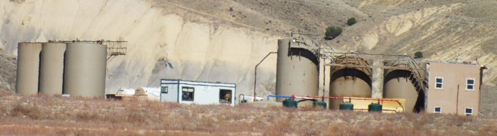 The Deer Creek frackwater disposal site (Photo credit: Mel Safken, Whitewater)