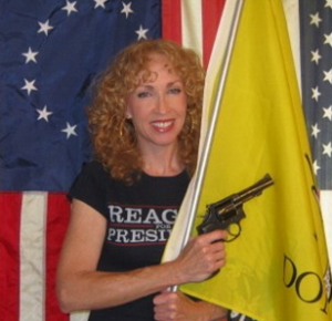 Local conservative Marjorie Haun, who promotes the use of firearms and writes in her blog, "ReaganGirl.com," that poverty is a lifestyle choice, white privilege is a myth and marijuana use "turns young men into biological young women."