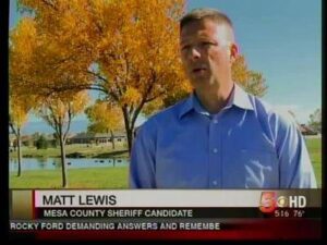 Mesa County Sheriff-Elect Matt Lewis (Photo: KREX-TV)