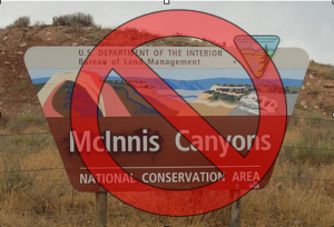 Revert McInnis Canyons back to Colorado Canyons National Conservation Area