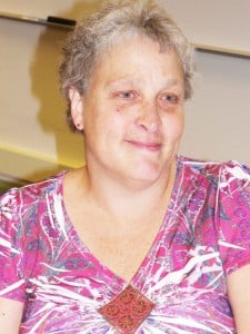 Delta School Board President Tammy Smith, who is responsible for assuring the school district obeys all applicable state and federal laws