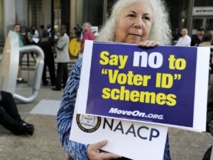 When will media report on the fact that Voter ID laws are really designed to prevent certain voters from accessing the polls?